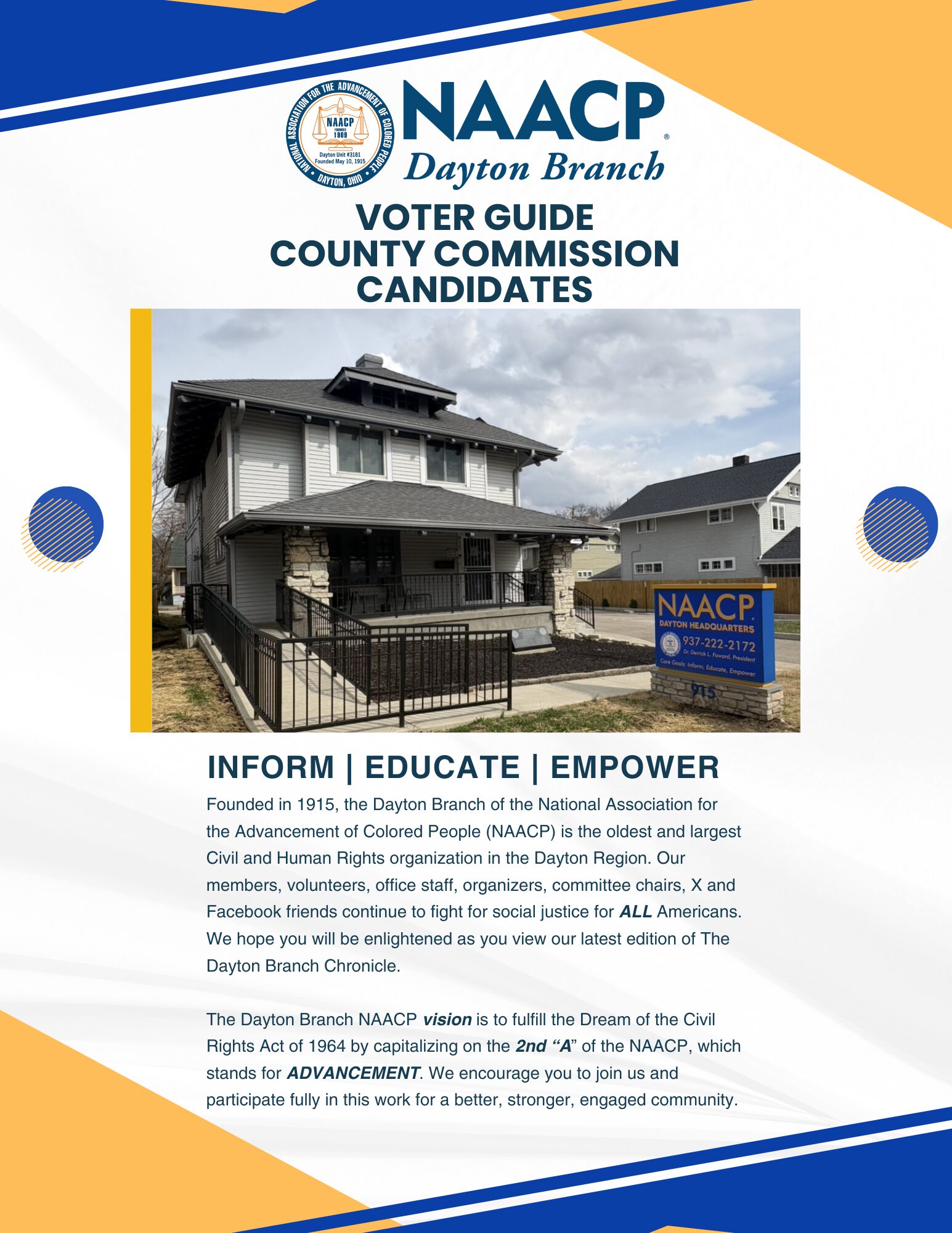 Dayton Branch NAACP 2026 Voter Guide - County Commission Candidates